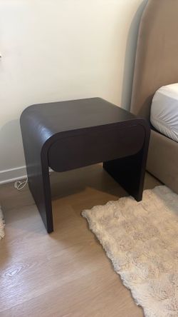 Crate and Barrel nightstand