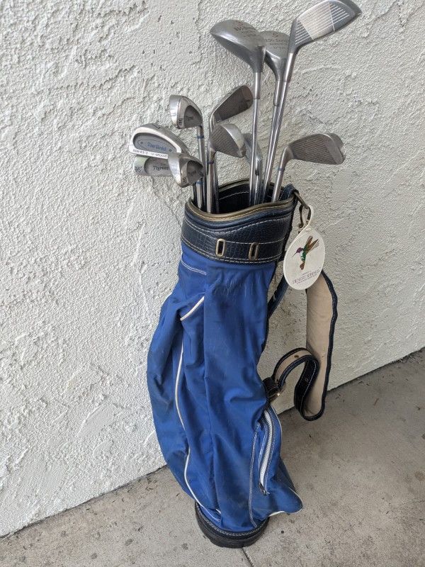 Golf Clubs And Bag