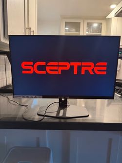 Sceptre Prime 24-inch Gaming Monitor 100Hz 1ms DisplayPort HDMI x2 100% sRGB AMD FreeSync Build-in Speakers, Eye Care Frameless Machine