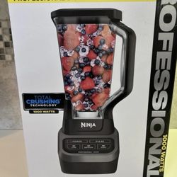 NINJA Professional Blender 1000W Total Crushing Technology, BL610,BRAND NEW!