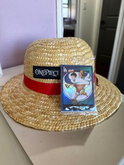 Dodgers one piece promo card and hat