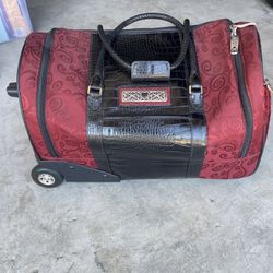 Brighton Weekend Luggage Travel Rolling Bag