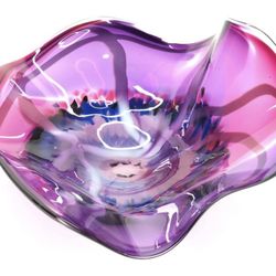 Ross Neder Hand Signed Art Glass 28 Inches