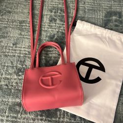 Telfar Mini Pink Purse 
