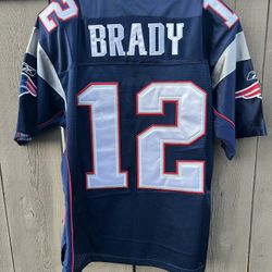 Tom Brady New England Patriots Reebok On Field Jersey Mens Size 48 EUC Sewn