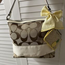 Coach C print Vintage 