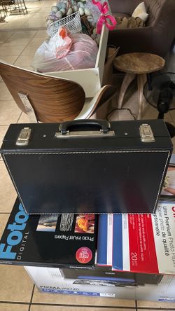 Vintage leather briefcase