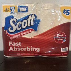Scott Paper Towels $3.50