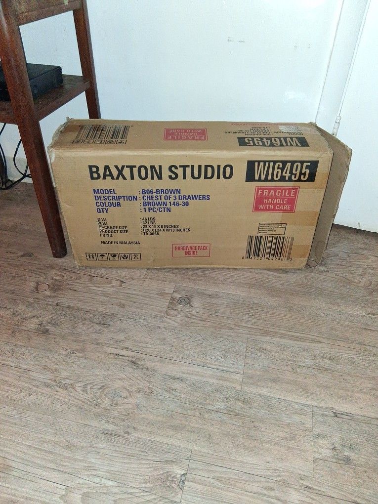 Baxton Studio. New Pick Up NM only