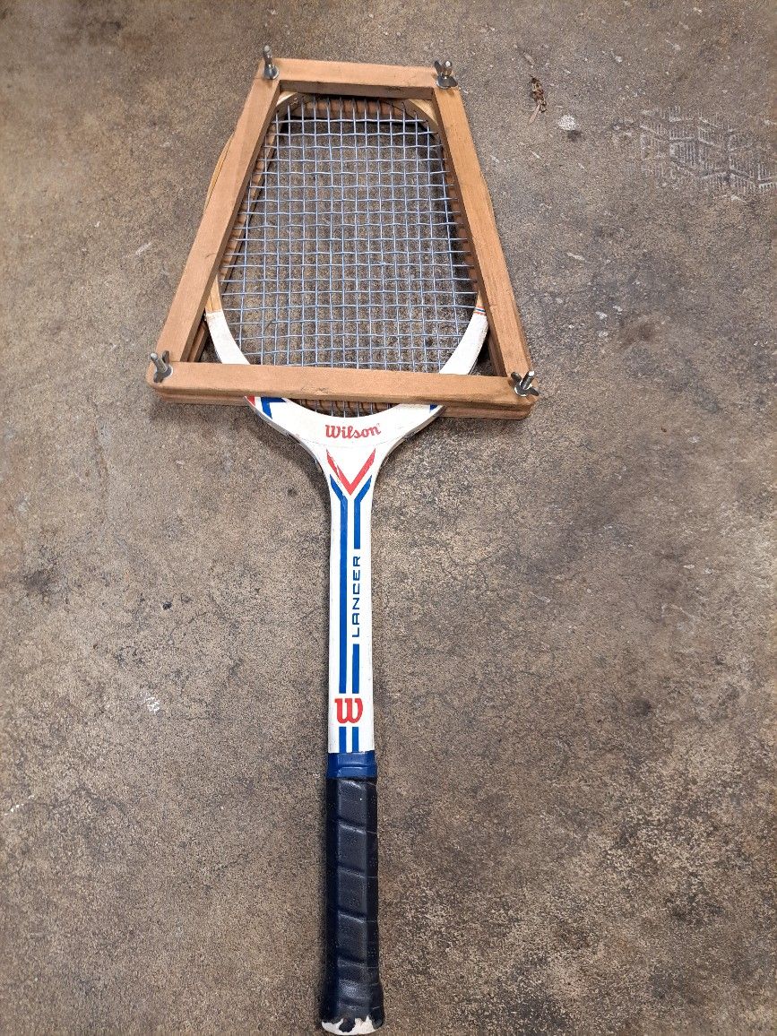 Vintage Tennis Raquet 