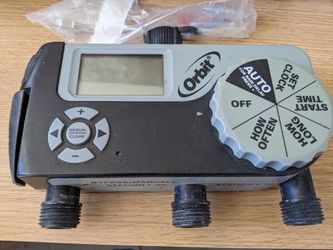 Orbit 3 Outlet Digital Watering Timer 
