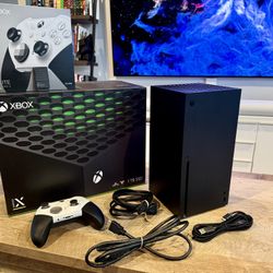 Xbox Series X w/ Elite Controller and 2TB Storage (Mint Condition)