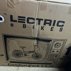 Lectric E Bike XP 2.0 Black + Comfort Bundle 