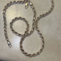 925 silver rope chain