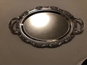 Silver Serving Platter