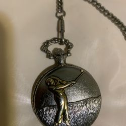 The pocket watch works well in good condition.