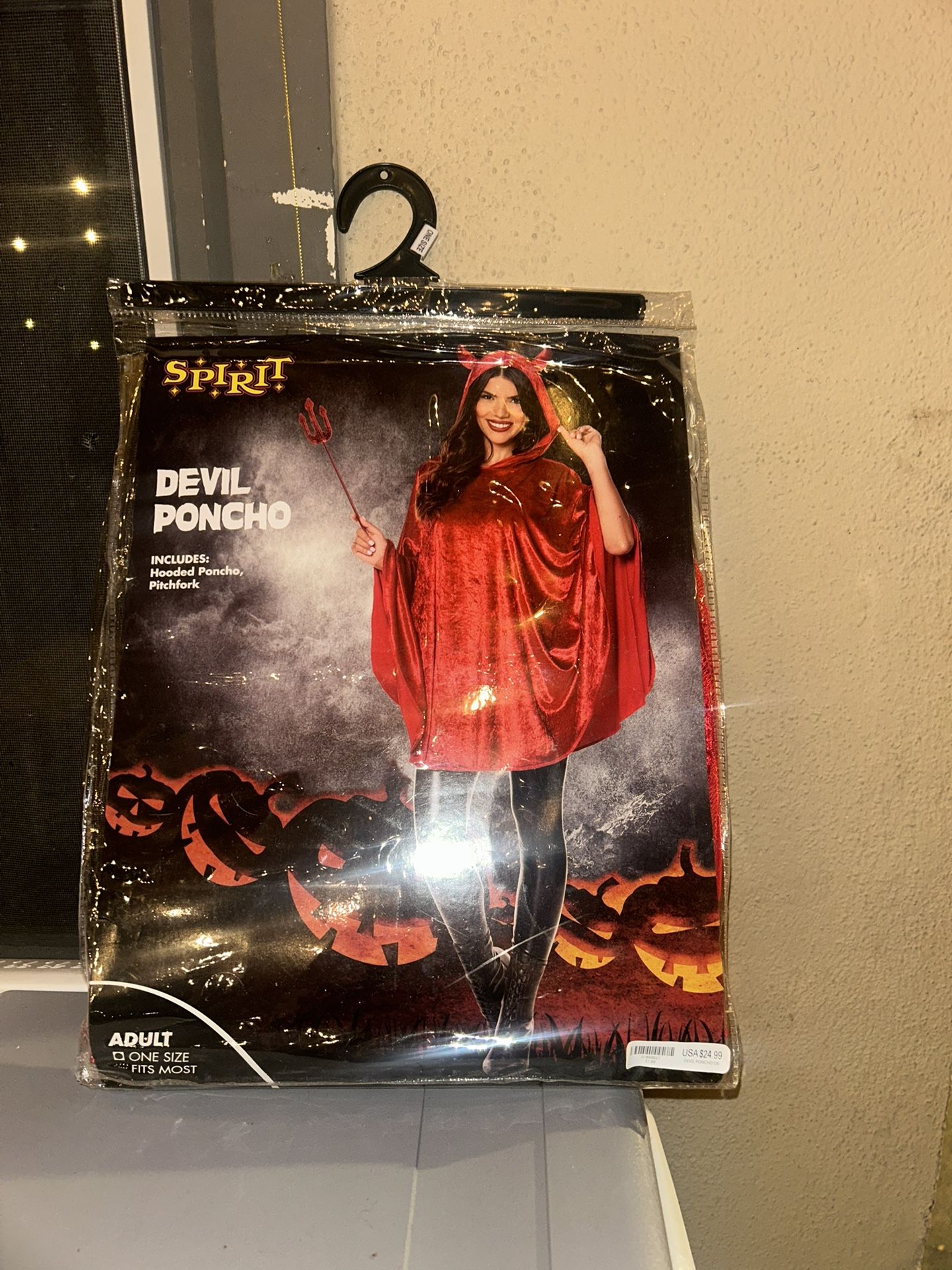 Women’s Halloween Poncho