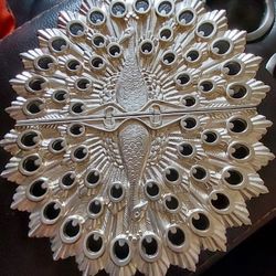 Vintage Silver Plated Expanding Serving Plate