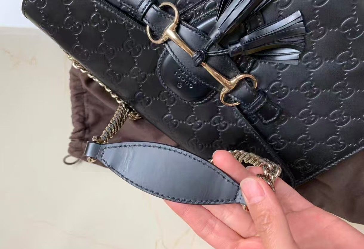 Gucci classic leather bag