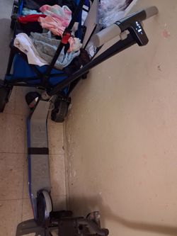 Scooter  blue color