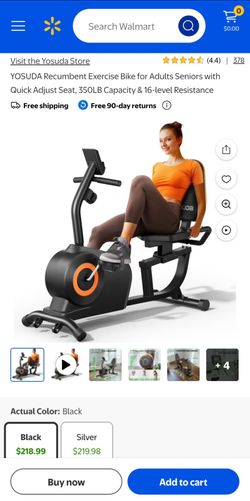 YOSUDA Recumbent Bike, Assembled!