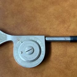 Vintage L. S. Starrett Speed Indicator Machinist Tool USA