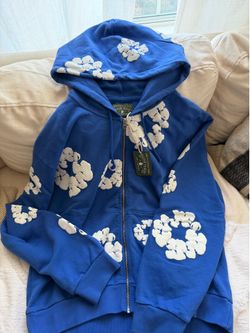 Blue Denim Tears Zip Up XL