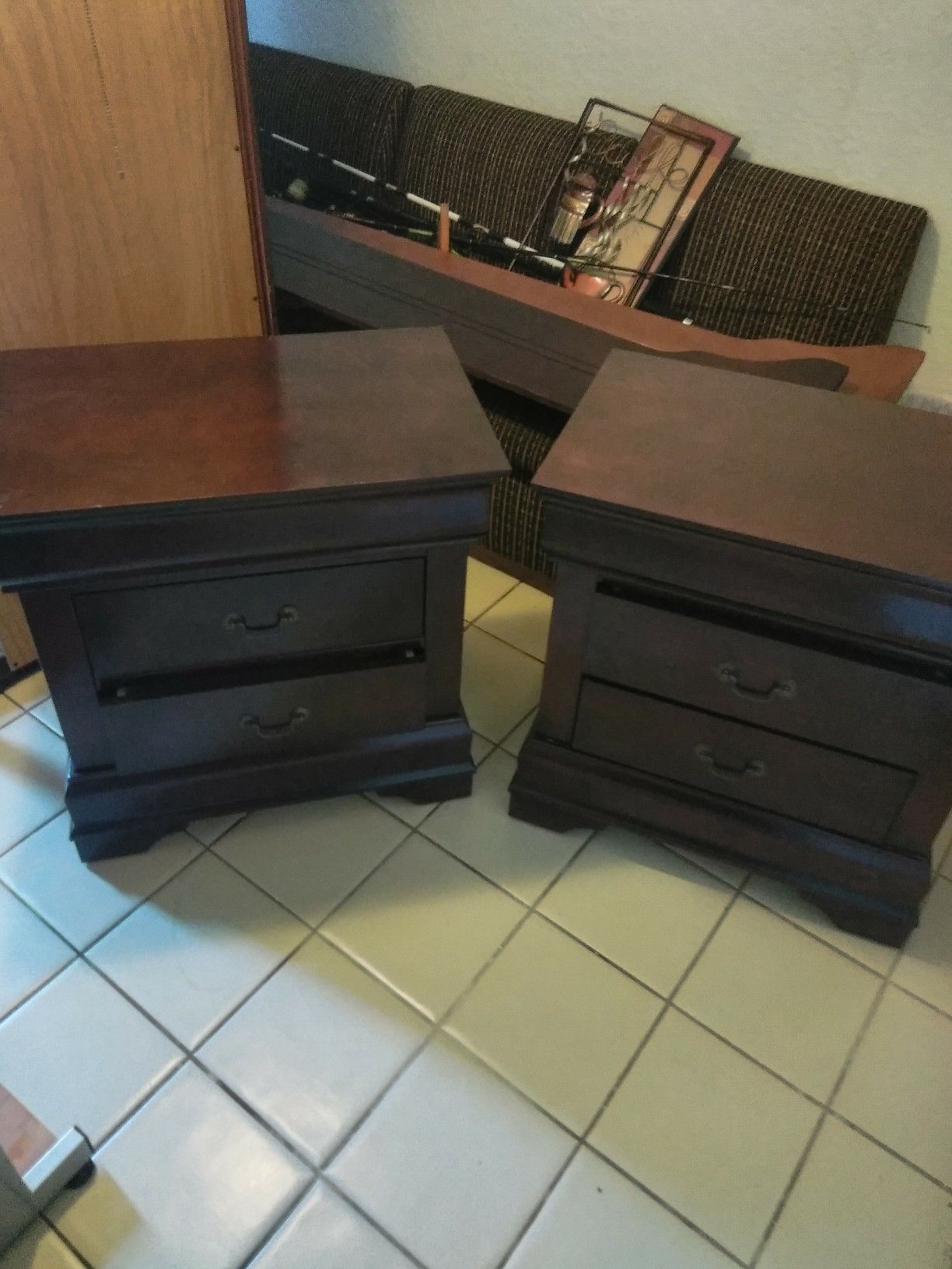 Beautiful wood drawers