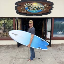 Stewart “New” Hydro Hull Fish Surfboard 