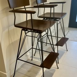 Elston Swivel Bar Stools - Set of 2 