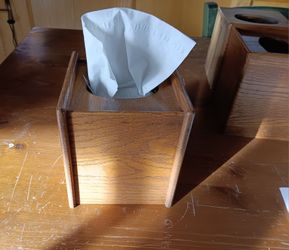 Wooden Tissue Box Covers 