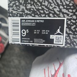 Jordan 3 Retro(Midnight Navy)