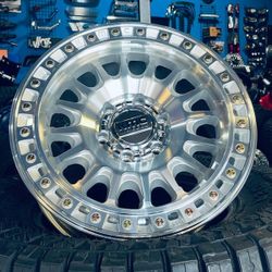 New:  Kmc 18x9 8x170 Machine Wheels & 35x12.50-18 Tires Fitments: FORD. F250.. F350.. (WE FINANCE...