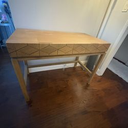 Tachuri Geometric Front Console Table/Desk