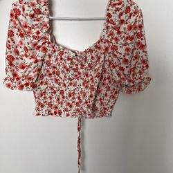 Floral Top For Girls/women