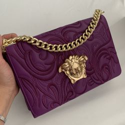 Purple Purse By Designer