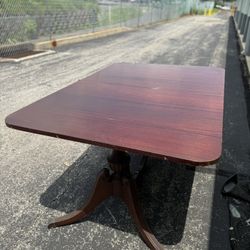 Dining Table, Chairs, and Mirror