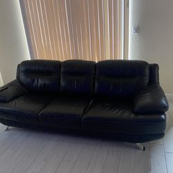 Black Leather Couches For Free