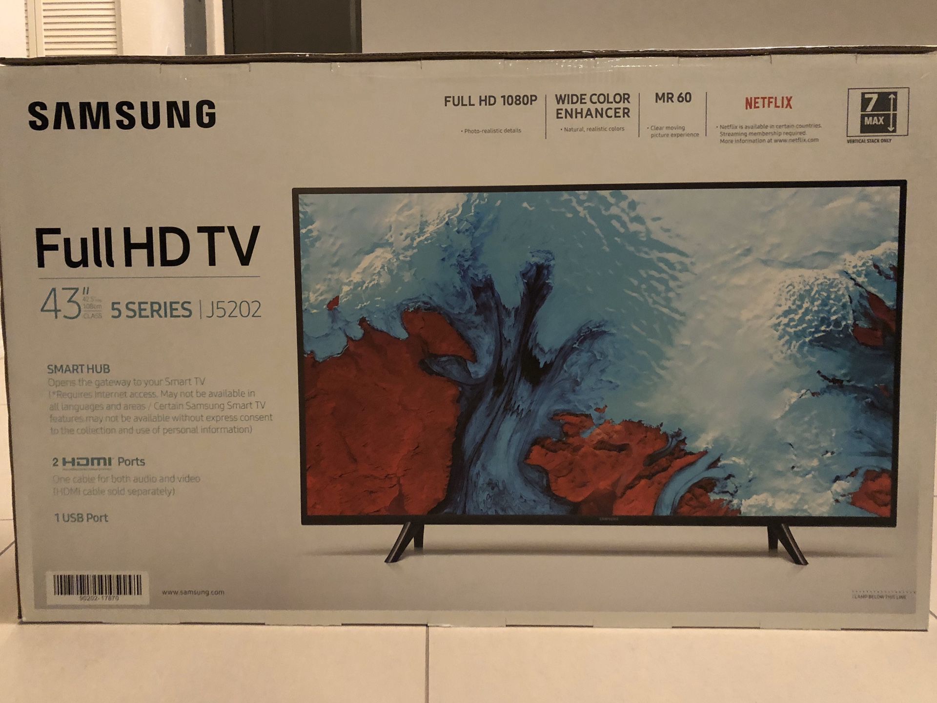 43” Samsung HD LED Smart TV
