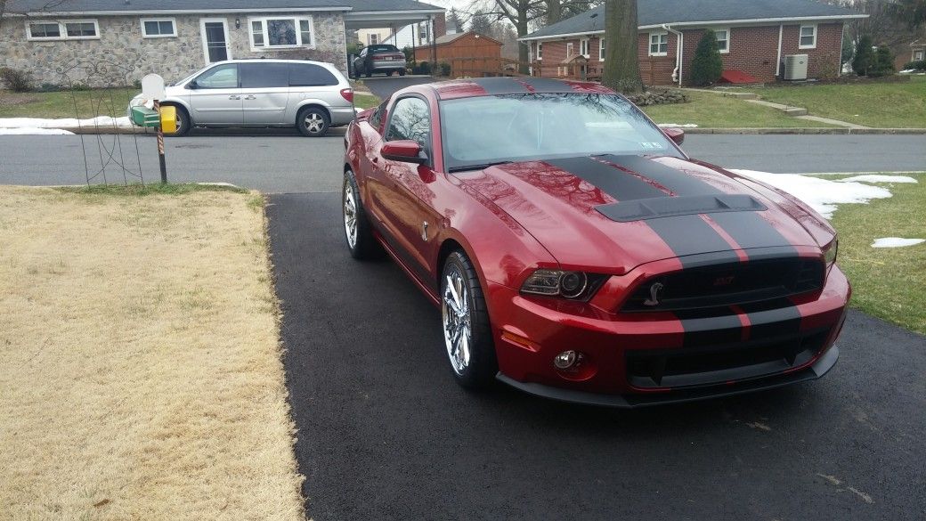 2014 Mustang shelby GT500 track PACKAGE 