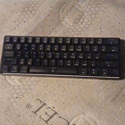 Black, It Has Red Switches, 60 Percent Size Keyboard.