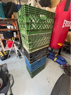 Milk crates