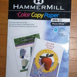 Hammermill 28 lb 11x17 Color Copy Printer Paper Ream 96 Brightness