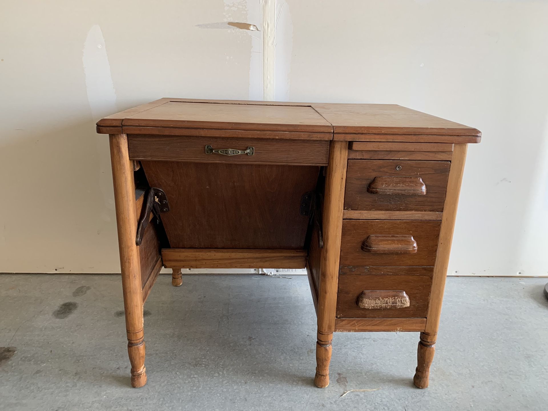 Mid Century Typewriter Desk