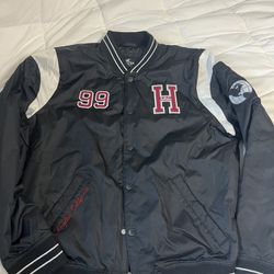 Hollister Varsity Bomber Jacket Large