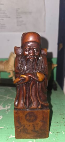 Antique estate scroll left to see more pictures scroll down to the description for info and see 65 more sculptures