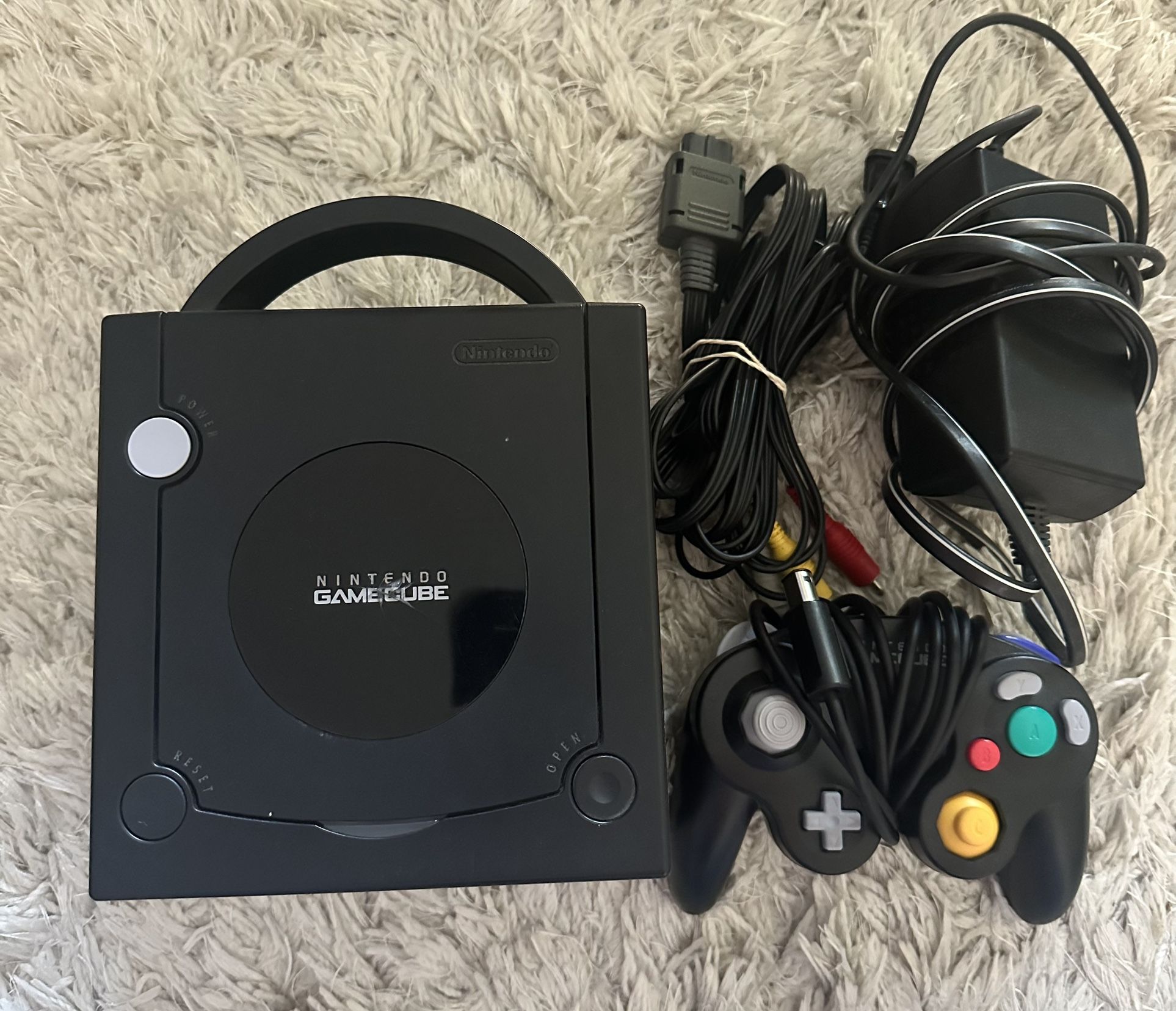 Black Nintendo GameCube DOL-001
