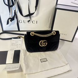 Gucci Double G Marmont Chain Bag 