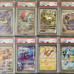Pokemon PSA Graded Slabs