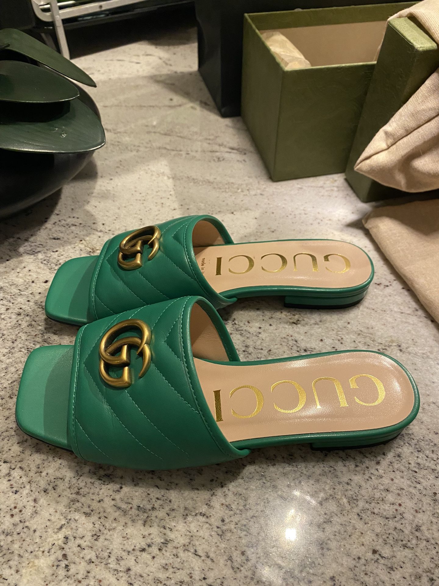 Gucci Leather Sandels #6